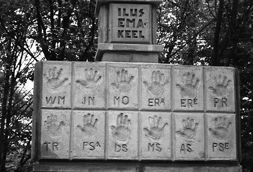 Foto: emakeele ausammas Kanadas Kotkaj&auml;rvel, 1988