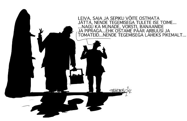 Kord oli ta r&ouml;&ouml;vlite pealik