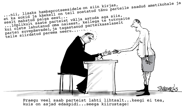 V&auml;lja, v&auml;lja erakonna seest &hellip;