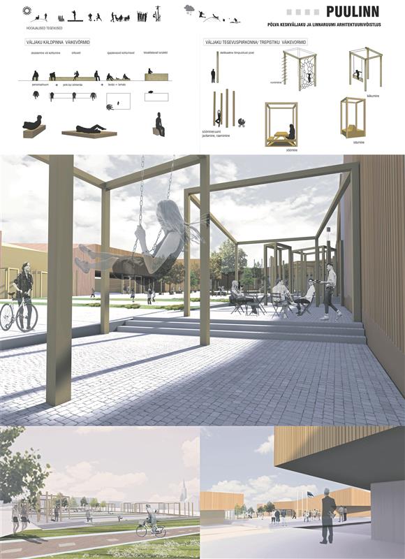 Esikohatöö „Puulinn“ kõige suurem pluss on paindlikkus nii edasise arendamise kui ka väljaku tööpõhimõtete osas.