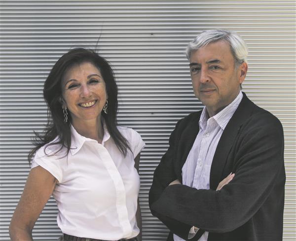 Arhitektid Fuensanta Nieto ja Enrique Sobejano.