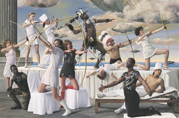 AES+F. Trimalchio pidusöök (2009). Kaader. 