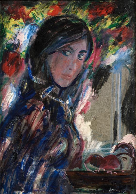 Evald Okas. Isabella. 1974, õli, lõuend  