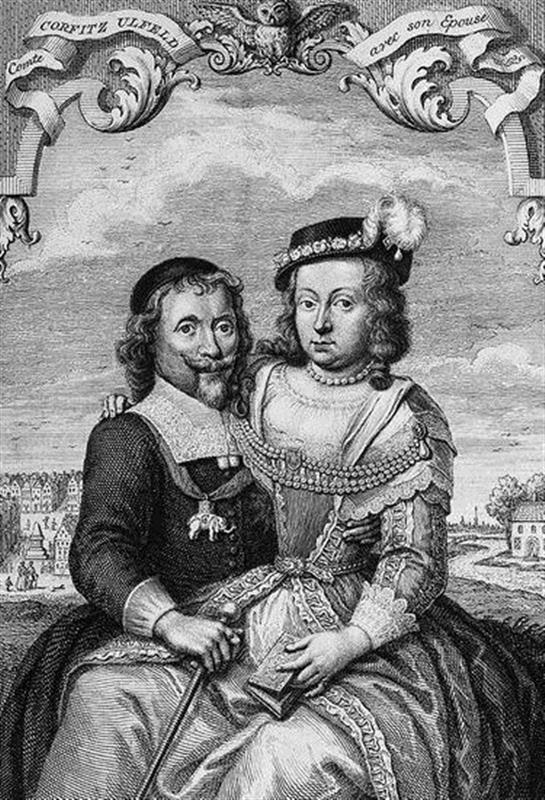 Taani kuninga tütre Leonora Christina (1621–1698) vangikongis kirjutatud mälestused viivad XVII sajandi inimesele lähemale kui ükski teine sel ajal kirjutatud teos. Jacob Folkema pildil on Leonora Christina koos oma abikaasa Corfitz Ulfeldtiga, keda peetakse Taani suurimaks reeturiks. 