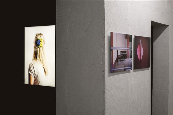 Vaade Alissa Nirgi isikunäitusele EKA galeriis.