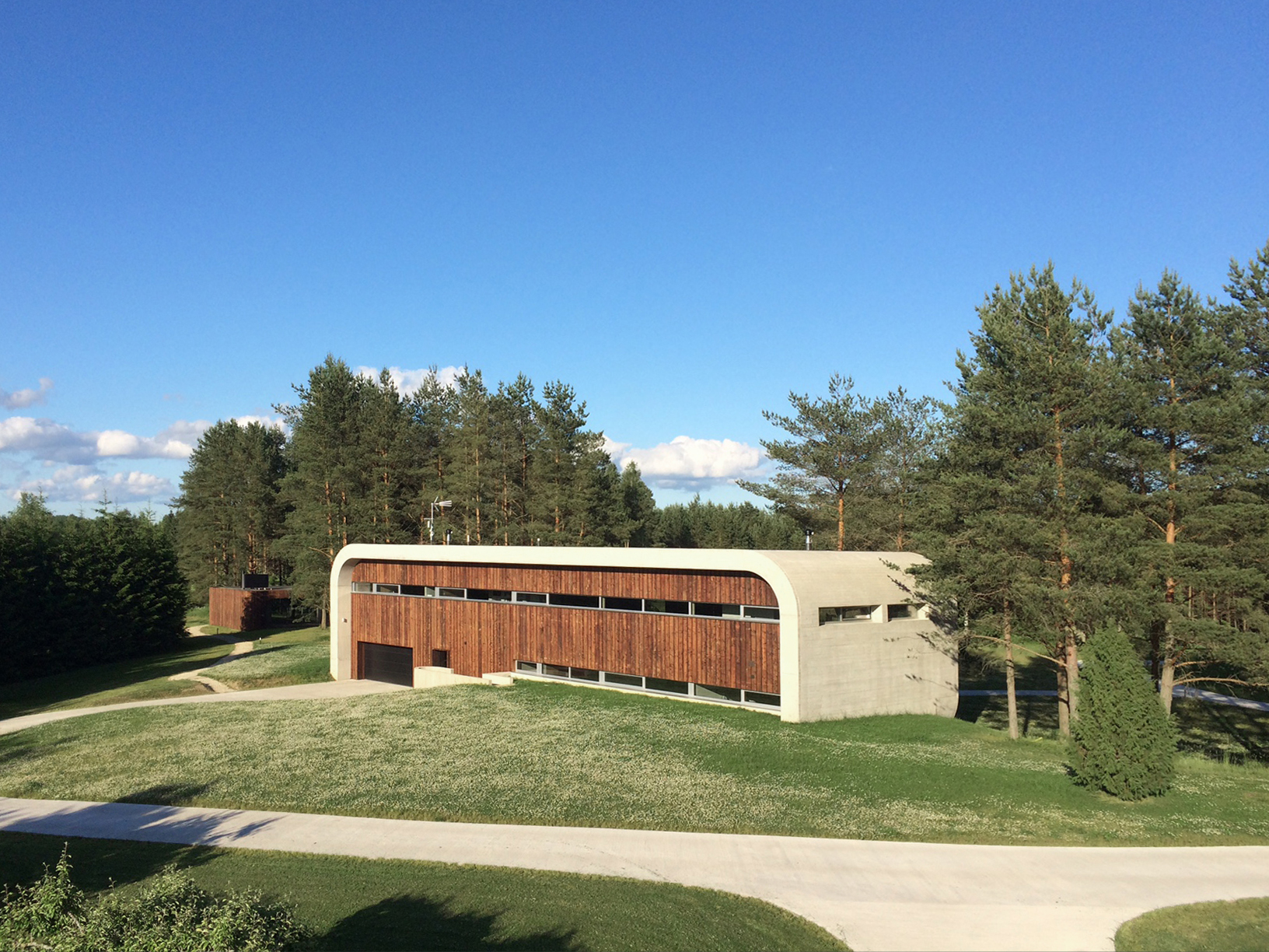 Hoonetekompleks Lõuna-Eestis (Foto erakogu)