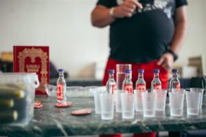 Paavo Matsini romaani „Gogoli disko“ müügitöös on väike naps omal kohal. 