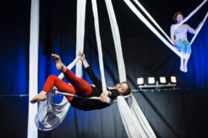 Tsirkusenumbrite integreerimine jutustatavasse loosse, nii et sünniks terviklik teos, on ehk iga uue tsirkuse lavastuse eesmärk, aga „InTime’i“ trupp on veidi üle mõelnud.