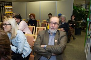 Kuhu jäid Müürilehe truud hipsterid? Suurema osa kuulajatest moodustasid raamatukogu püsikülastajad.