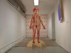 Liis Kukk. Nukuke. Õli, akrüül, vineer, 2016.