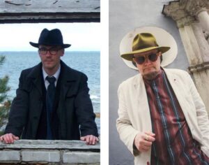 Kaur Riismaa (vasakul) ja Karl Martin Sinijärve luulelaadis võib näha konflikti, aga ka eesti luule mitmekesistumist. Dialoog on igal juhul sündinud!  