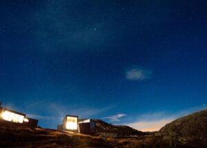 Matkamajad Norras Soddatjørnis on Eesti arhitektuuriekspordi edulugu. 