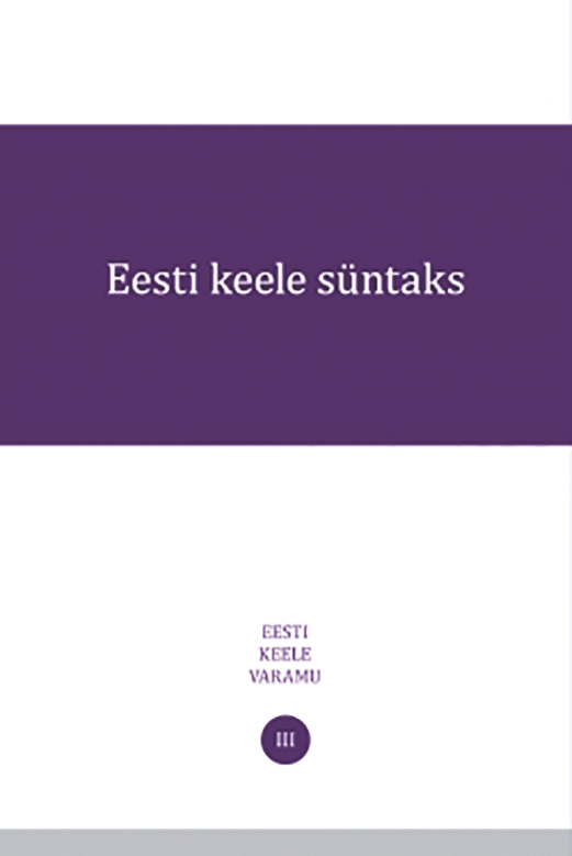 Eesti keele s&uuml;ntaks
