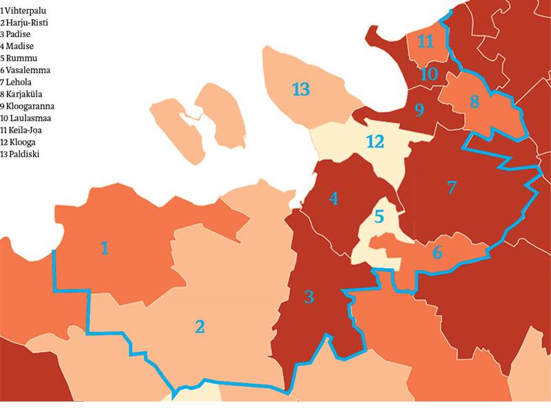 Eesti m&otilde;&otilde;detakse kandiliseks