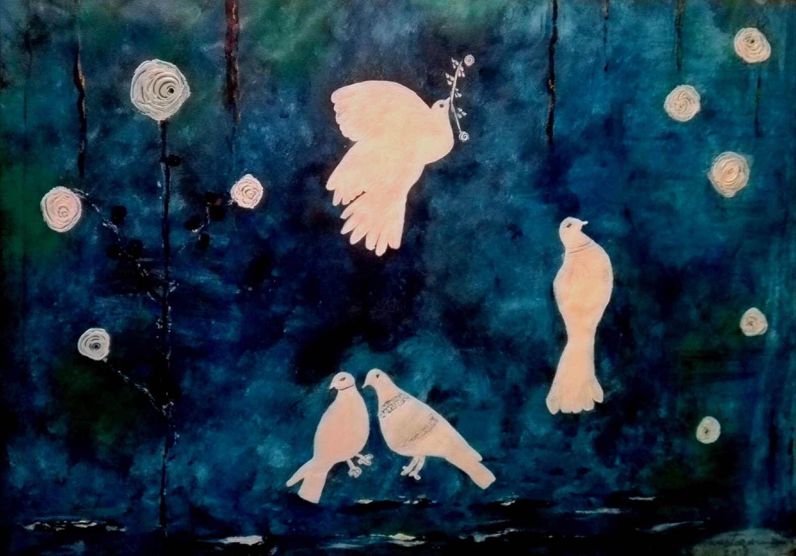 Iraani-Soome kunstniku NASTARAN NADIRi näitus „Rahu” Kondase Keskuses