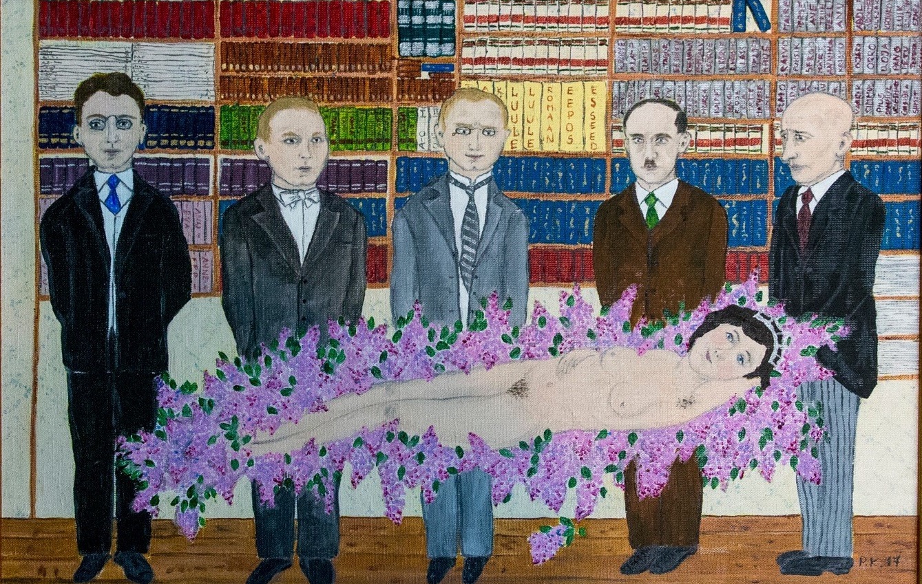 Piret Kalda naivistlikud maalid Kondase Keskuse