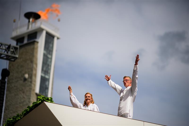 Vaade laulukaare alt