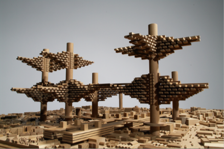 Arhitektuurinäitus “Raskustes suurlinnad: Jaapani linnaprojektidest 1960ndatel” Uue Kunsti Muuseumis