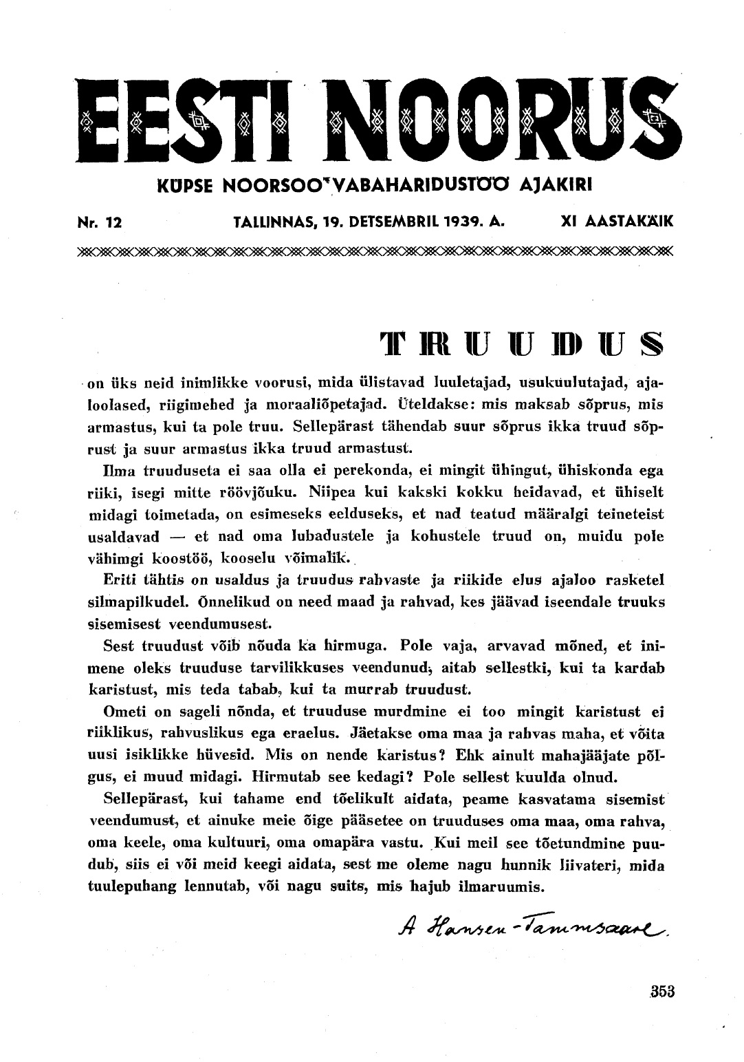 Eestlaste ühislugemine tulekul