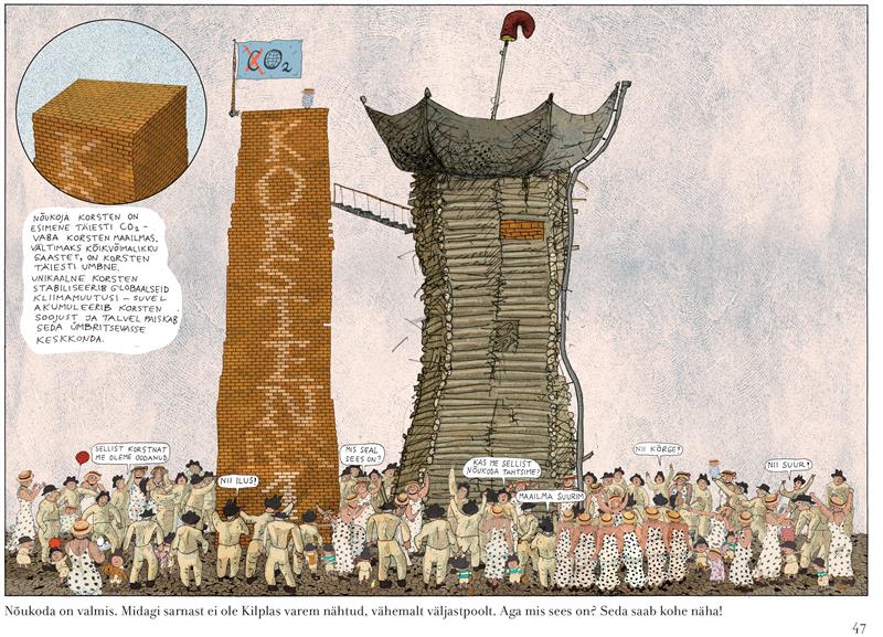 Uusrumalus j&otilde;uab suurest maailmast kilplasteni