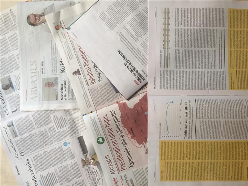 Mõtteid ja täheldusi ajakirjandusseisust Eestis