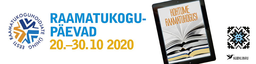 Algavad üleriigilised raamatukogupäevad „Kohtume raamatukogus“ 