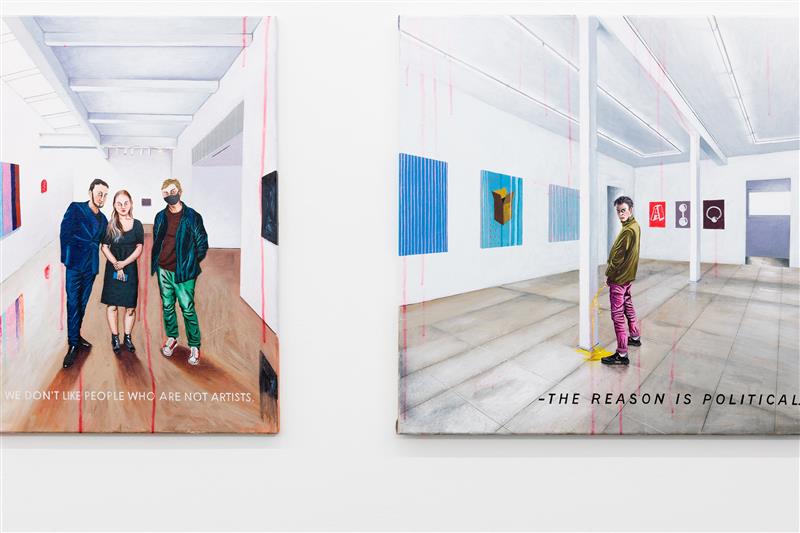 Veel üks mõttetu kunstiarvustus näitusele, mida vaatama ei jõuta