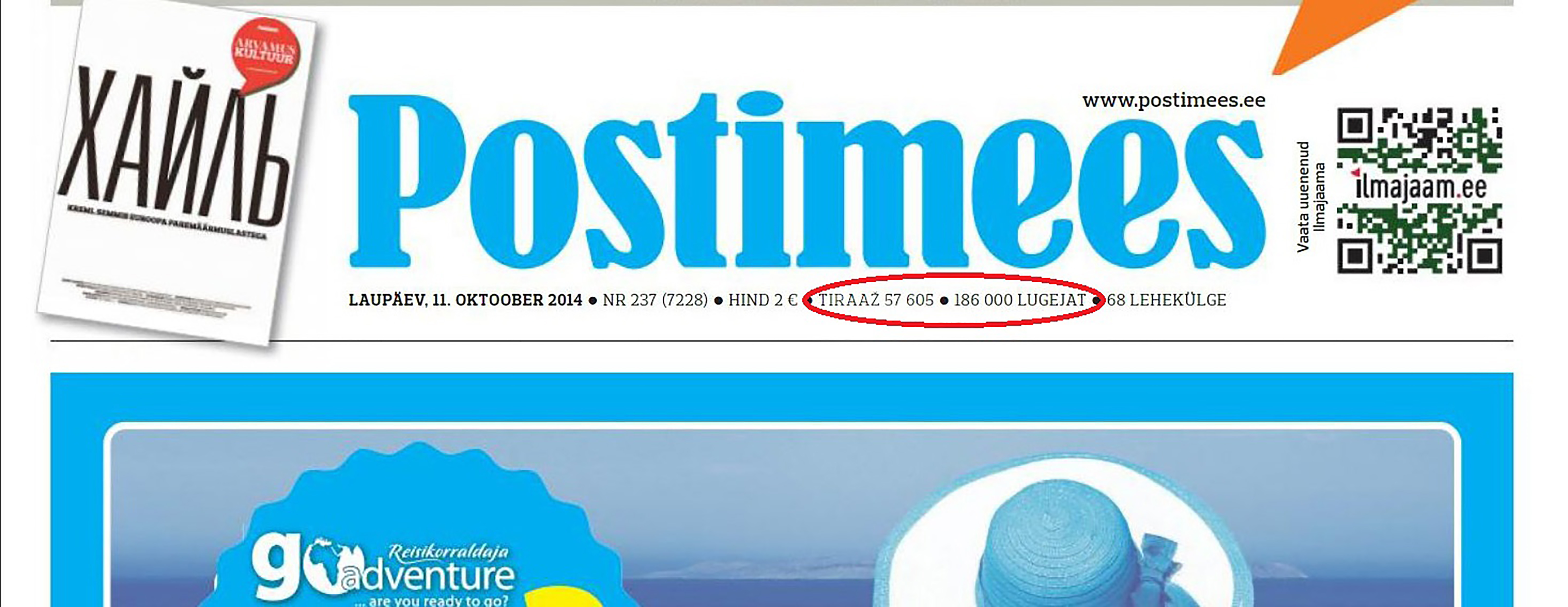 Postimees 11. X 2014. Repro