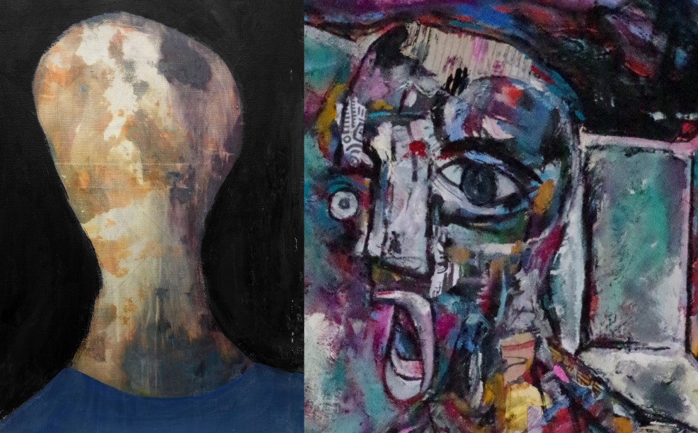 Eva Elise Oll ja Ingmar Roomets Tartu Kunstimajas