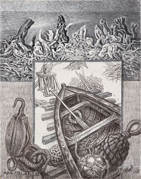 Uno Roosvalt”SIIN PÕHJANAELA ALL” Uue Kunsti Muuseumis