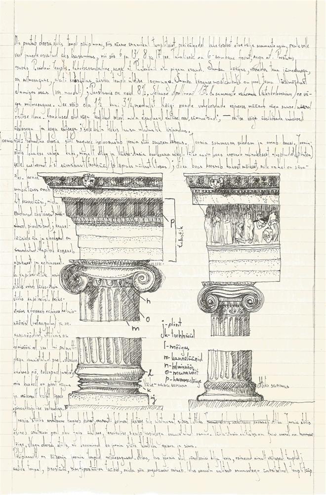 Kunstit&ouml;&ouml;taja l&otilde;putu laup&auml;ev