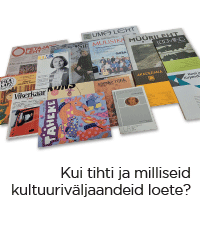 Milliseid kultuuriväljaandeid te loete?