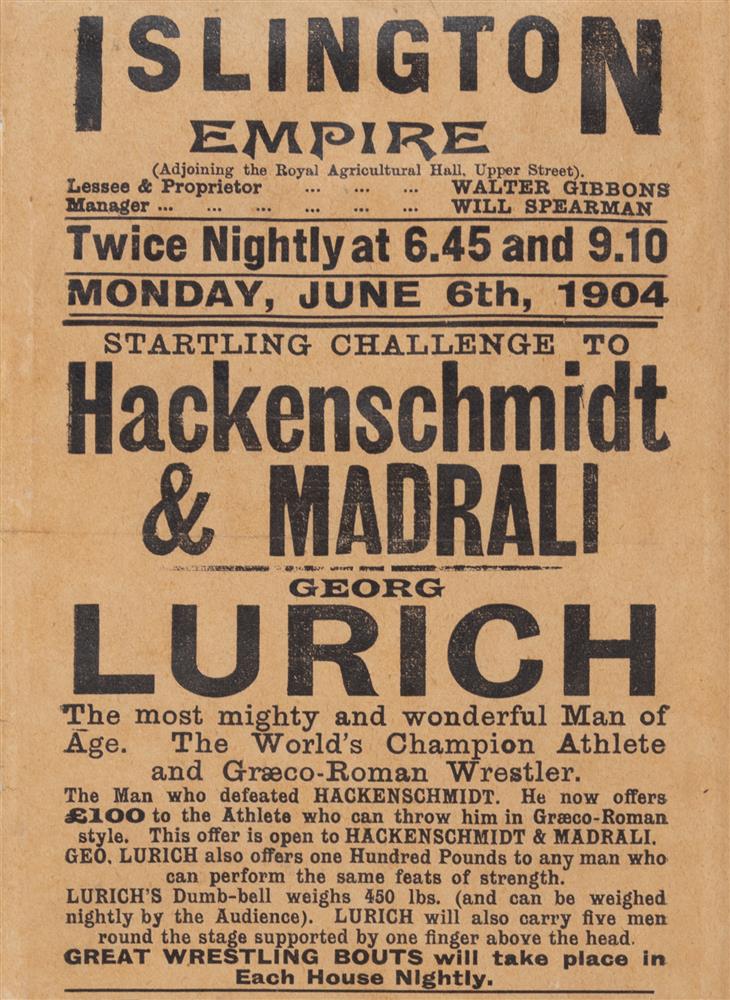 Tippatleedi dilemma ehk Kuidas Georg Hackenschmidt suurendas elukutselise maadluse kui meelelahutuse tähtsust