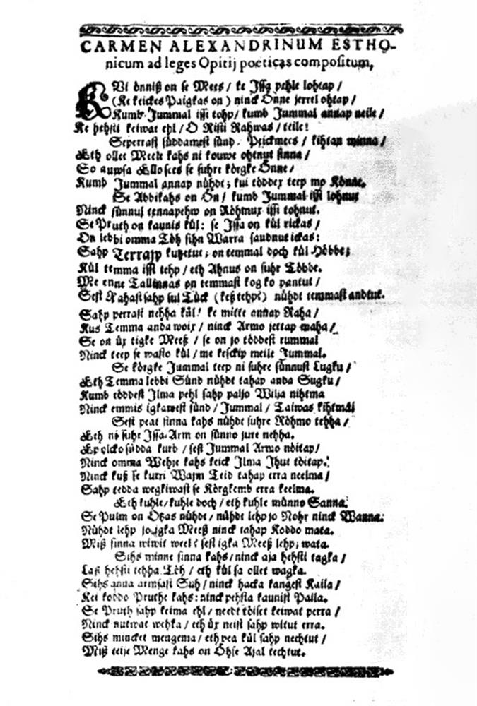 &Otilde;nnis on see luule