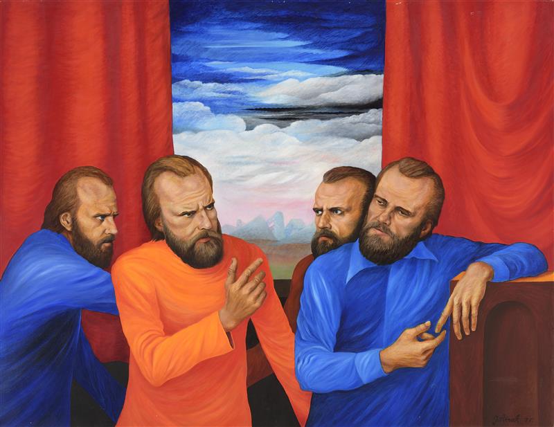 Huvitavalt s&otilde;lmitud kunstnik