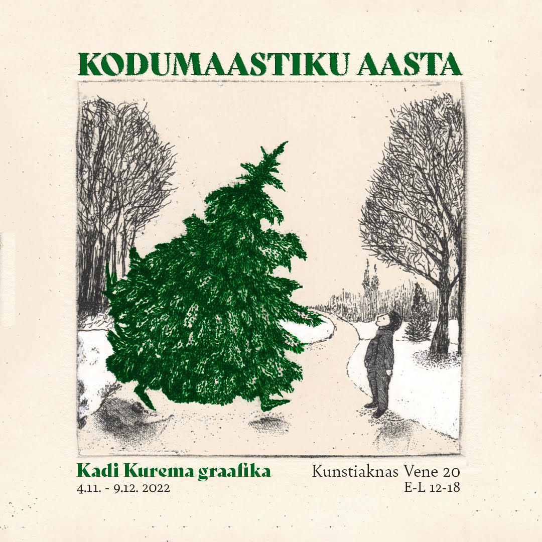 Kadi Kurema näitus „Kodumaastiku aasta“ galeriis „Kunstiaken“