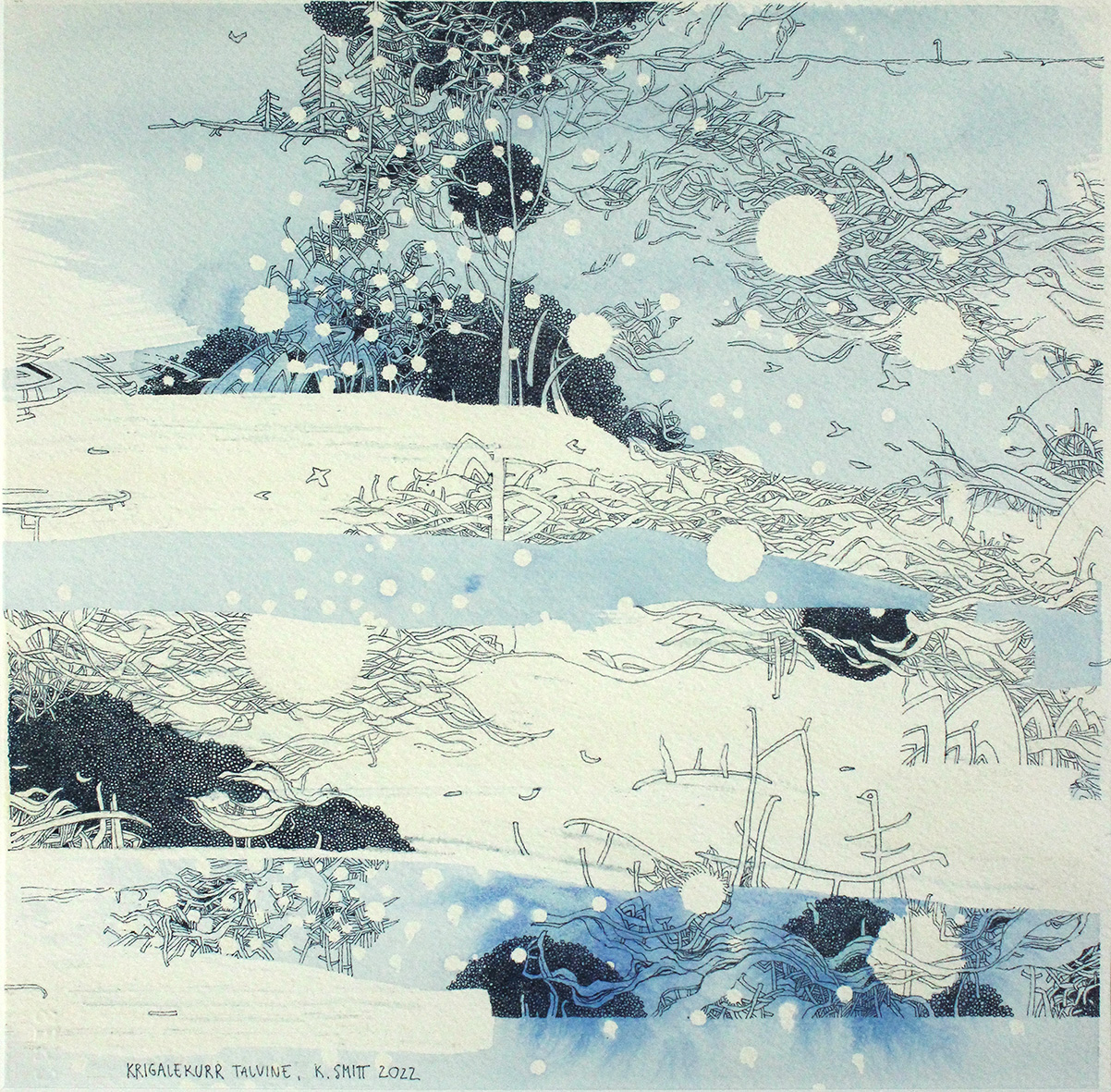 Katri Smitti graafikanäitus Kondase keskuses