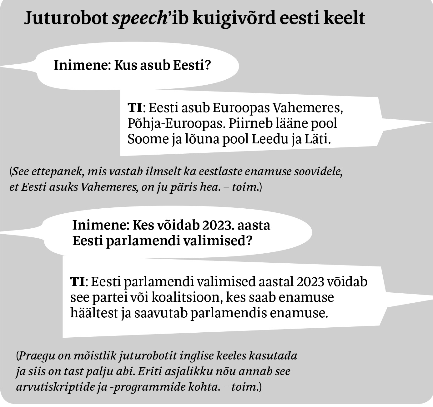 Kas juturobot v&otilde;tab &uuml;le?