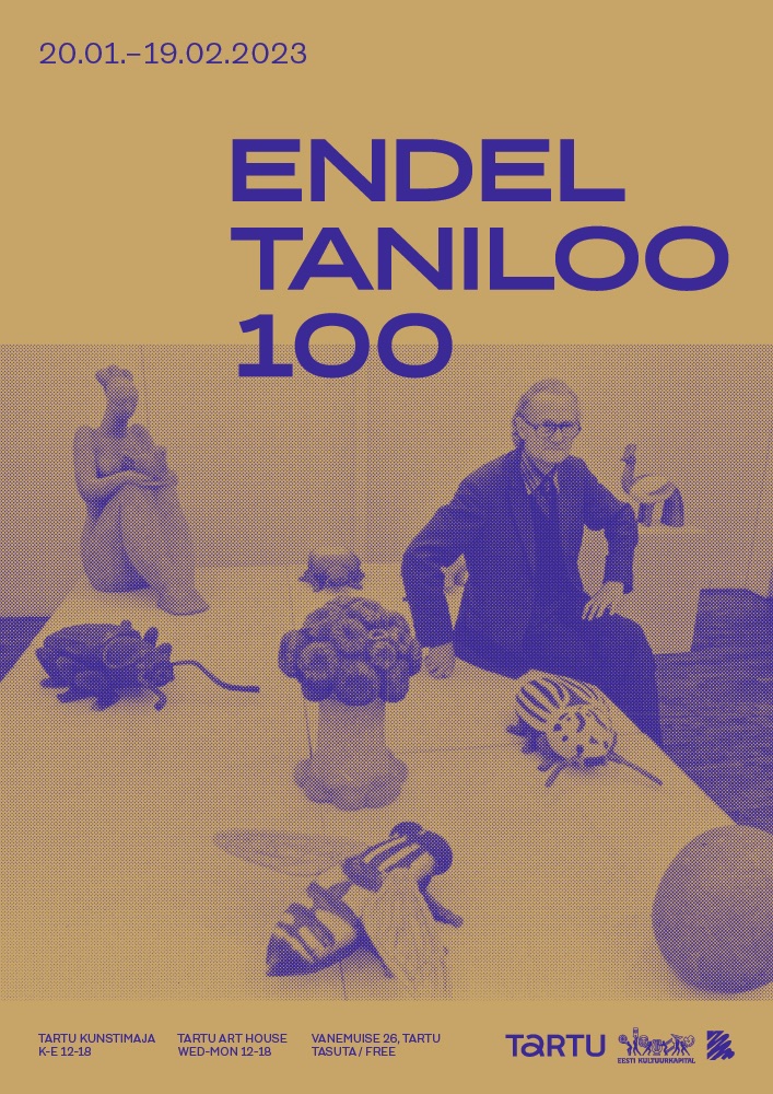 Skulptuurinäitus „Endel Taniloo 100“ Tartu Kunstimajas