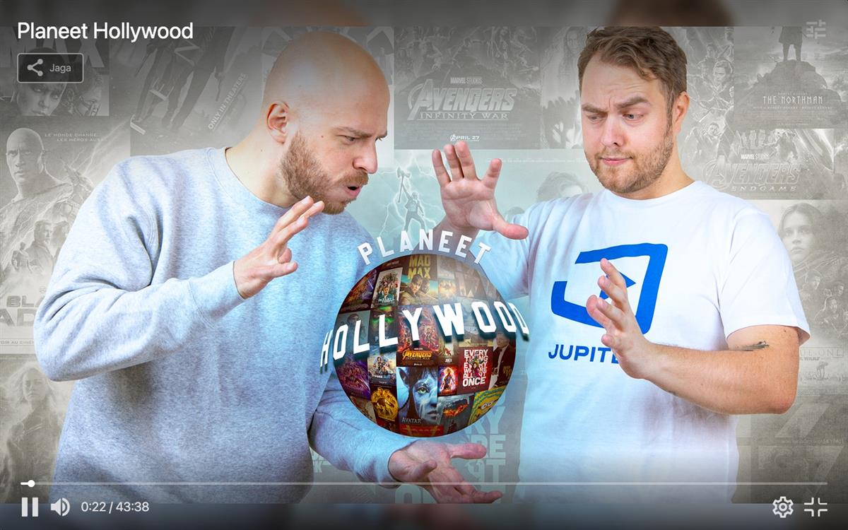 37 396 sekundit koos „Planeet Hollywoodiga“