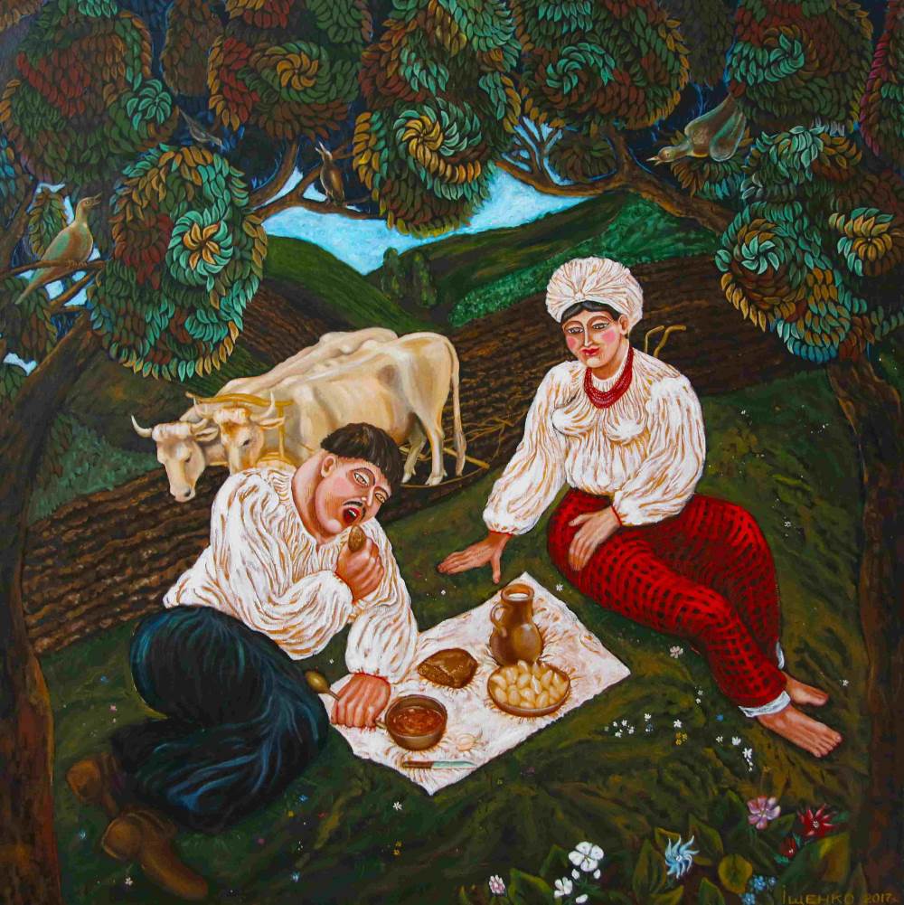 Ukraina kunstinäitus “Kõndisin aias mööda rohelist rohtu…” Pärnu Uue Kunsti Muuseumis