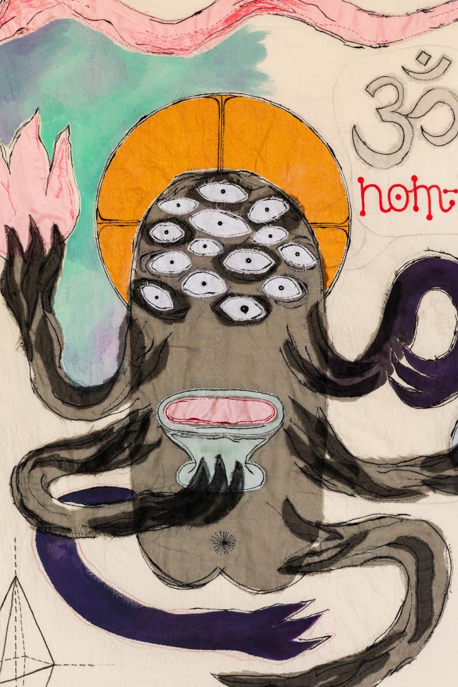 Ukraina kunstnik Eva Alvor galeriis Made in Aparaaditehas