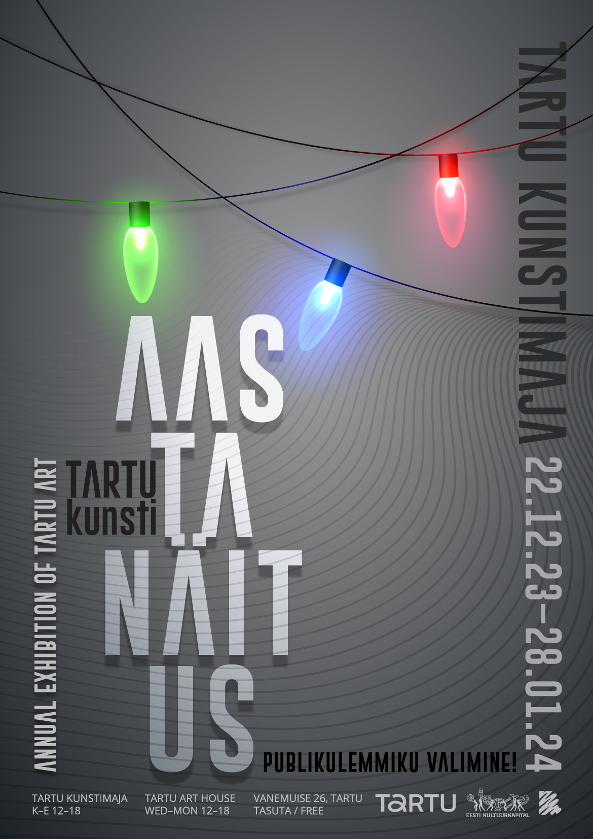 Tartu kunsti aastanäitus Tartu Kunstimajas