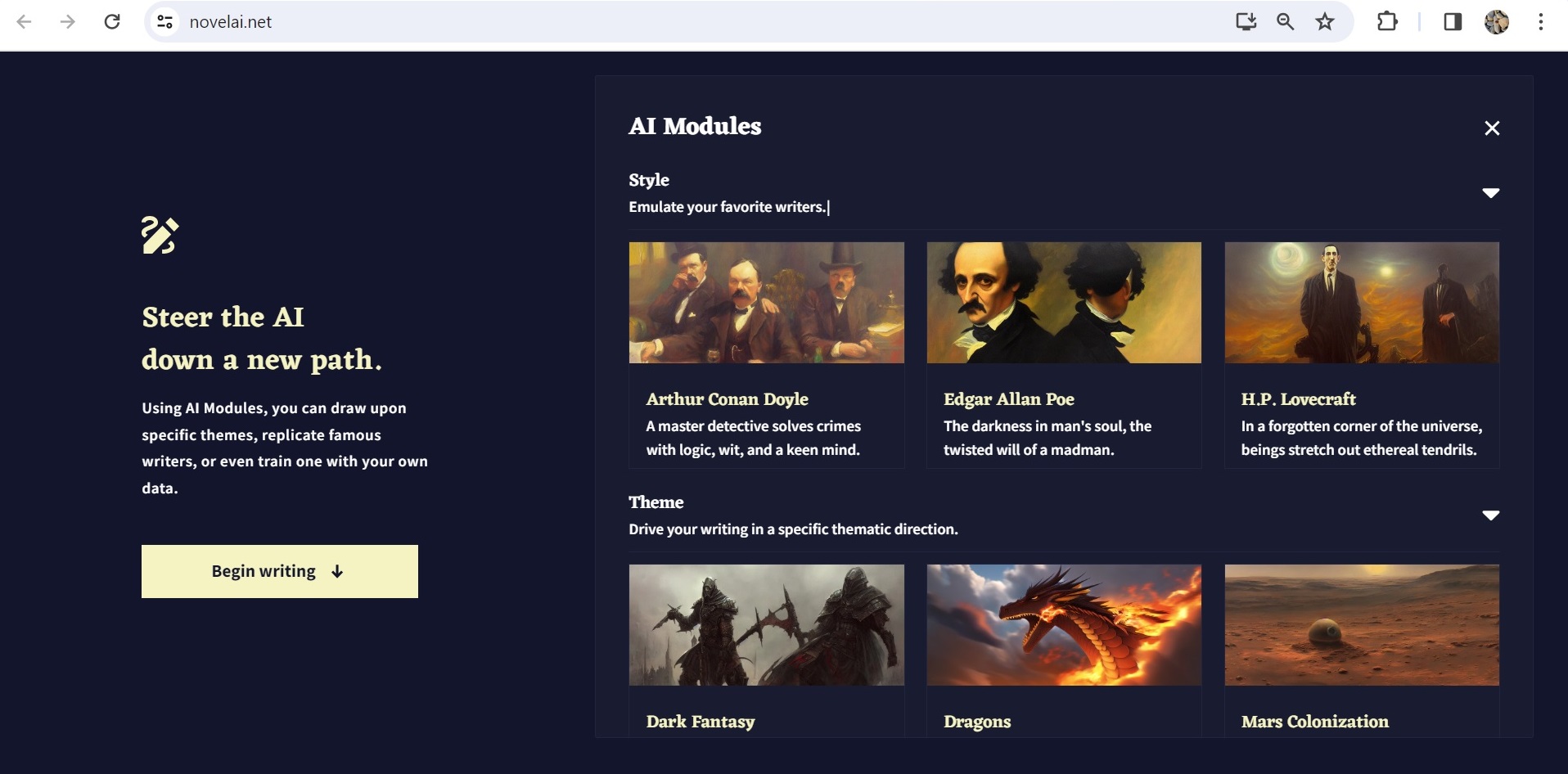 Tehisarukus kirjaniku pilguga