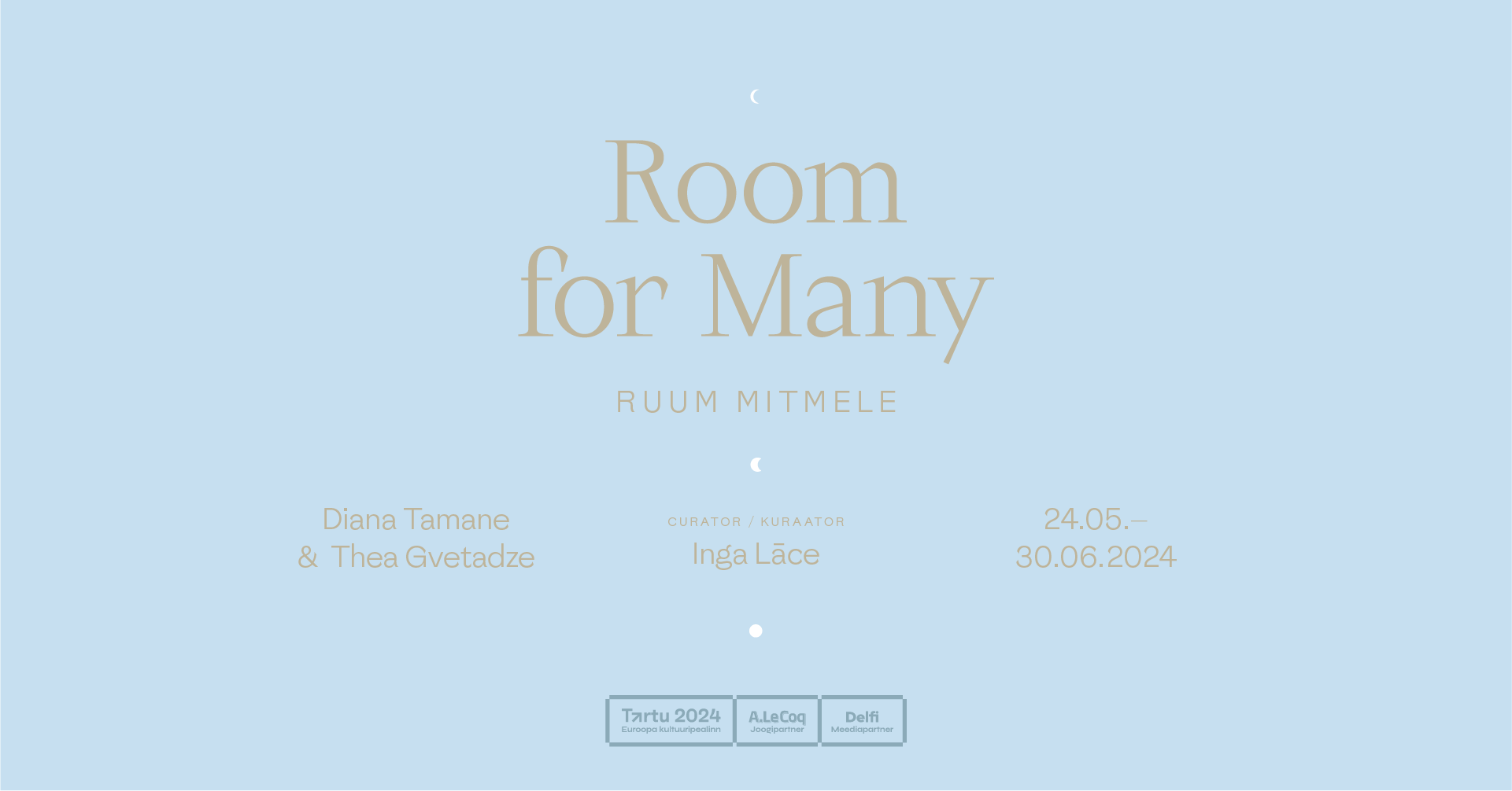 Thea Gvetadze ja Diana Tamane ühisnäitus „Ruum mitmele“ Tartu Kunstimajas