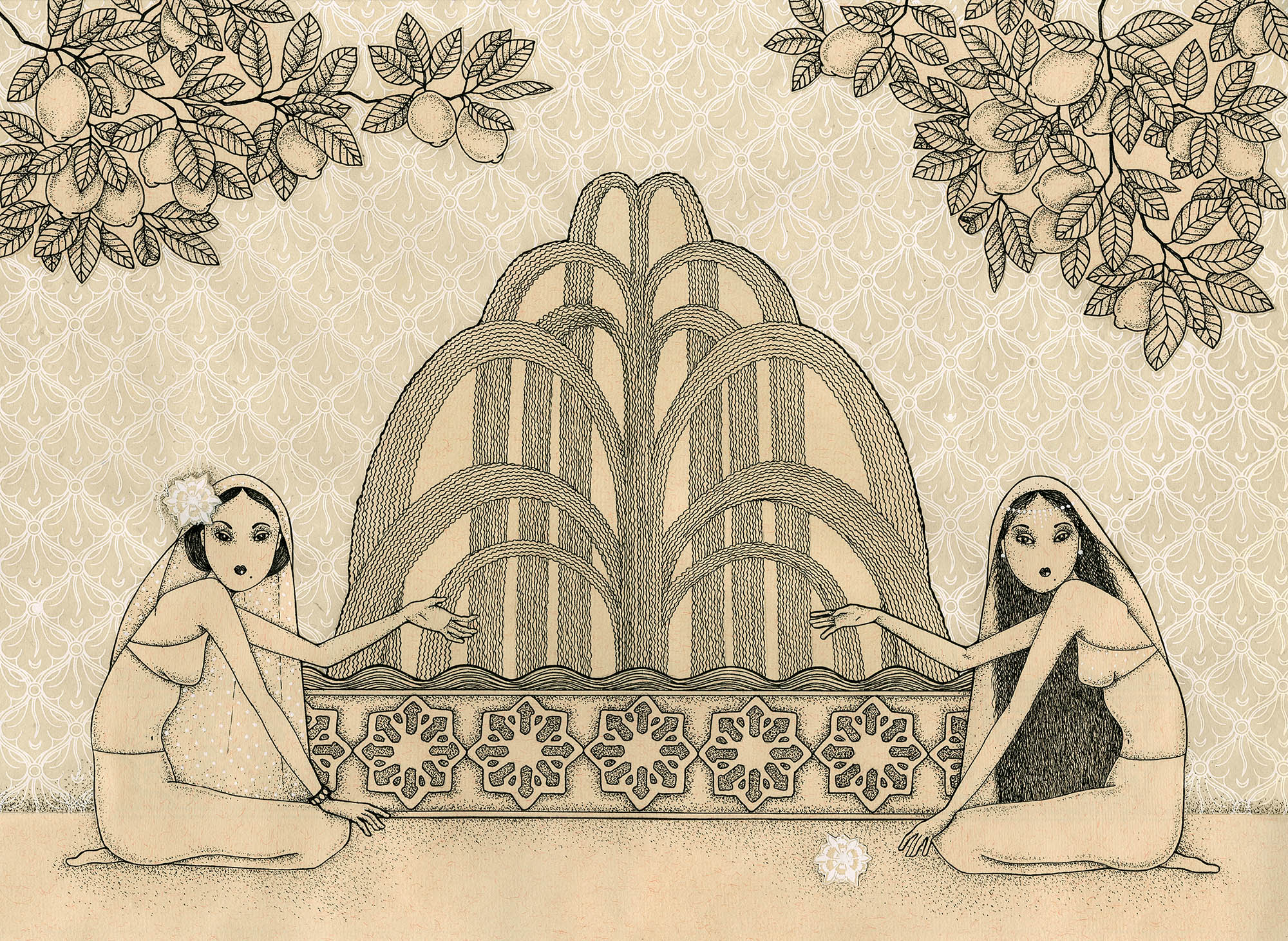 Viive Noore näitus „Unenägude aed“ kunstiaknal