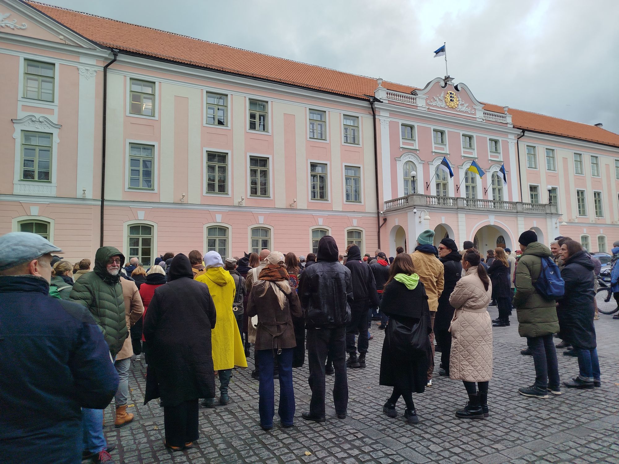 Kultuuritöötajate pikett 15. oktoobril riigikogu ees