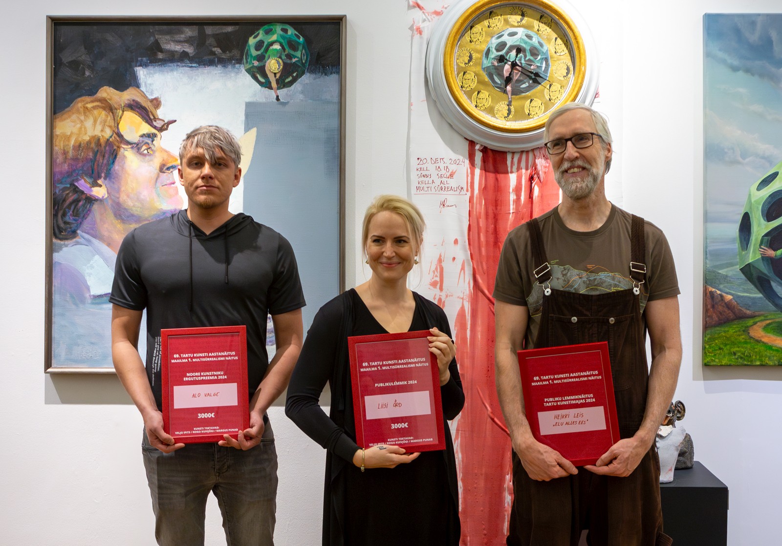 Tartu kunsti aastanäituse preemiad jagatud