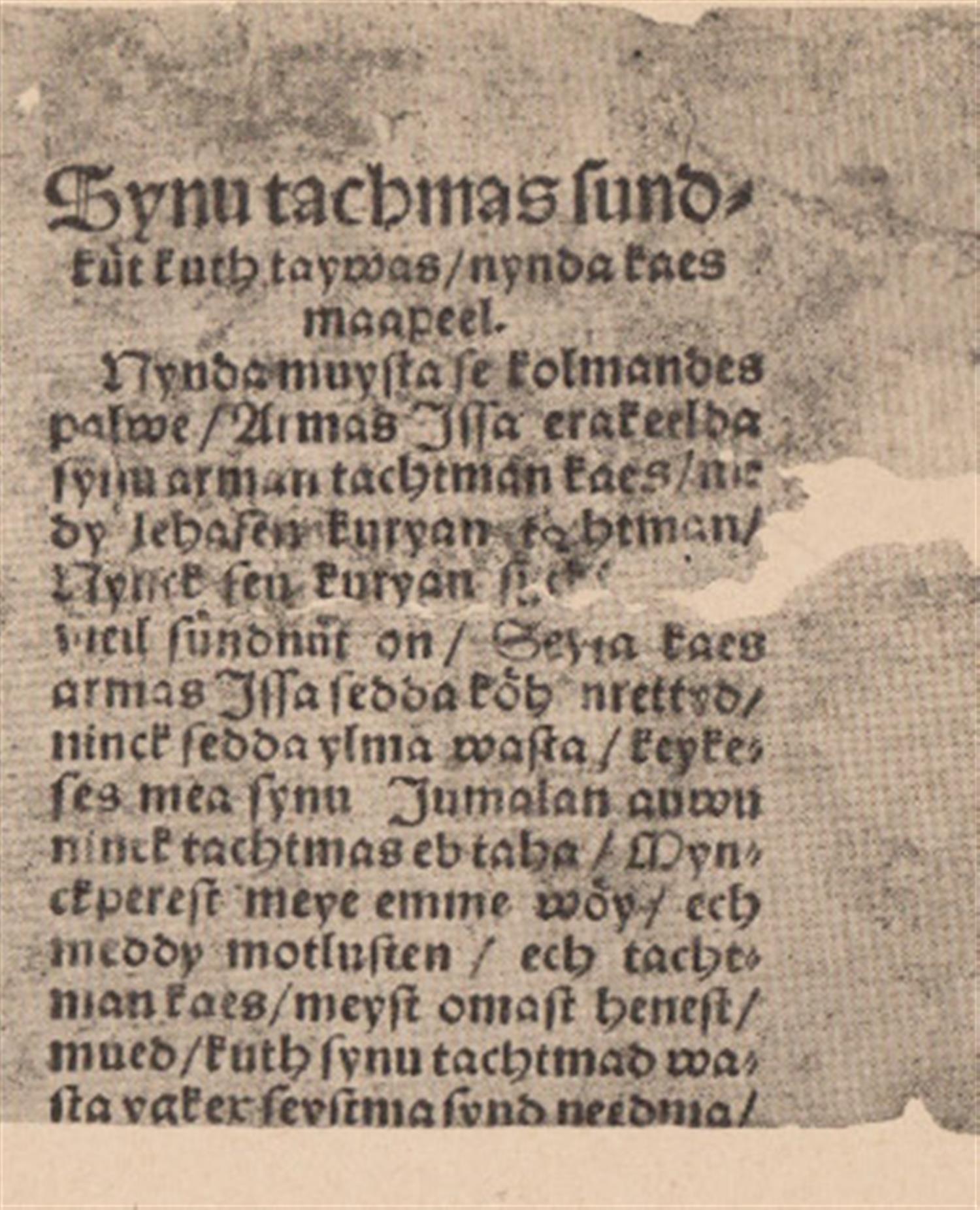 Eestikeelne tekst ja raamat. Juhused ja järjepidevus