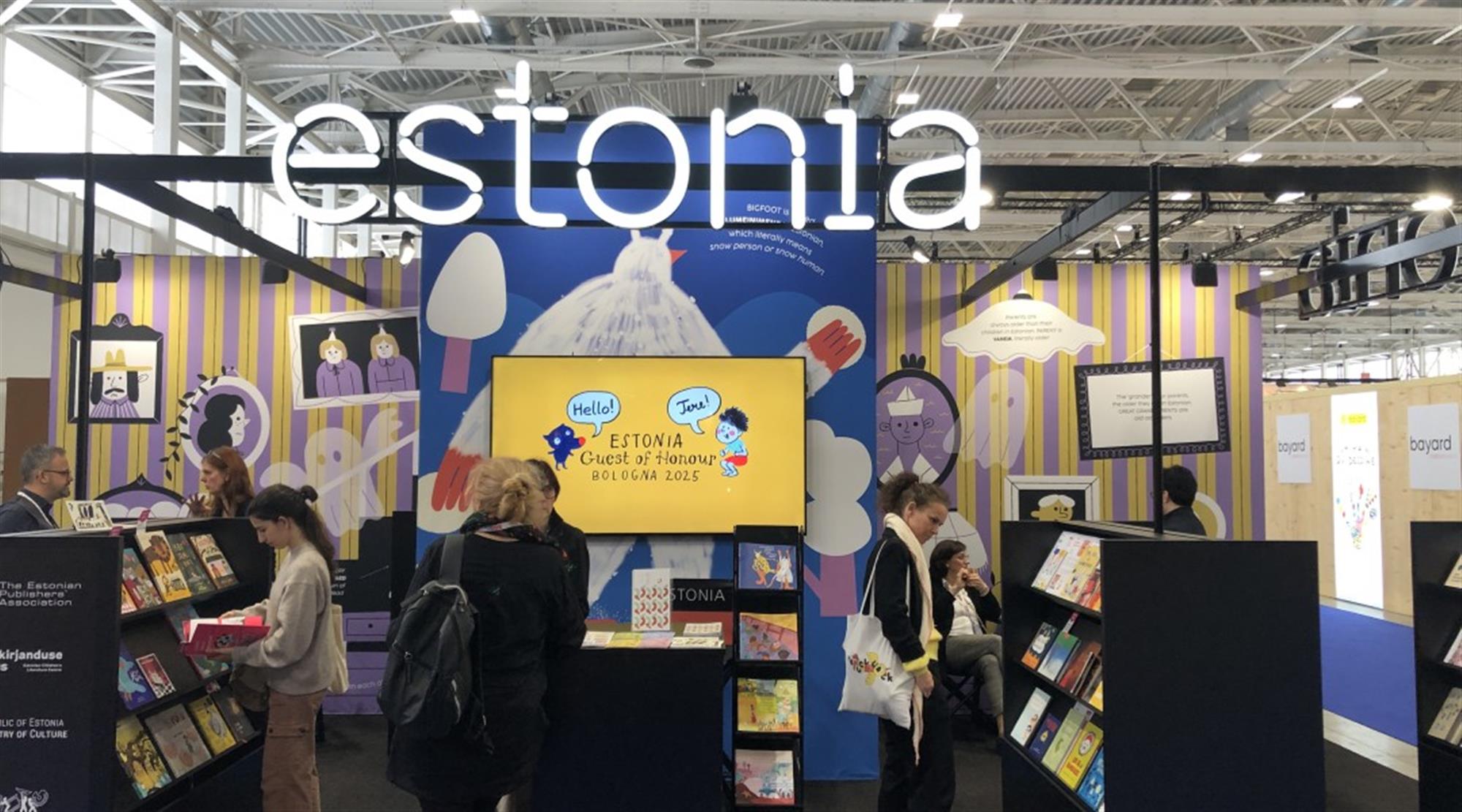 „Hello! Tere!“ – Eesti on Bologna lasteraamatumessi peakülaline